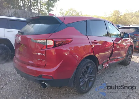 2020 Acura Rdx A-Spec z USA, uszkodzony, nr VIN 5J8TC2H61LL035689